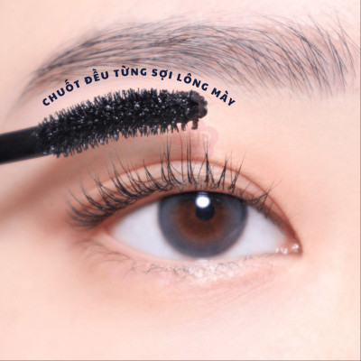 Mascara Vuốt Dài Và Cong Mi Không Lem Trôi Kissme Heroine Make 6G (Không Vỏ Hộp)