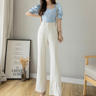 Quần tây nữ baggy Titishop QDN174