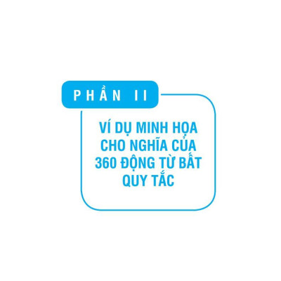 Sách - The Langmaster - 360 Động Từ Bất Quy Tắc Và Cách Dùng Thì Tiếng Anh - Bản Màu - Minh Thắng