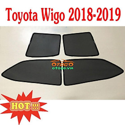 BỘ Rèm CHE NẮNG KÍNH Ô Tô THEO XE - Toyota Wigo LOẠI 1