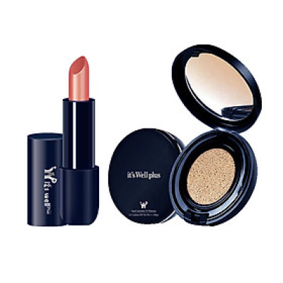 Bộ trang điểm Phấn nước kiềm dầu và Son lì It