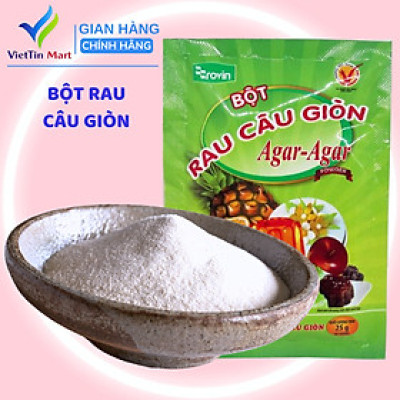 Bột Rau Câu Giòn Hoàng Yến 25G