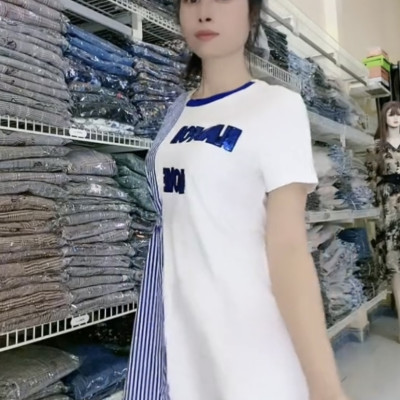 Đầm suông sequin trẻ trung cá tính Myqlothing.