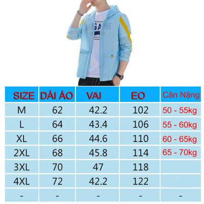 Áo Khoác Nam siêu mỏng Chống Tia uv Thoáng Khí phong cách Hàn Quốc - T0421