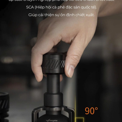 Combo dụng cụ pha espresso Diagonal line Series Feepie