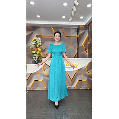 Đầm giả áo dài - Y1950 - Thương hiệu Zonbig