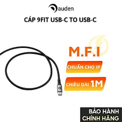 Combo sạc nhanh 9fit 35W/65W công nghệ GaN (PD) cho iP/tablet/android, bảo hành 24 tháng - Hàng chính hãng