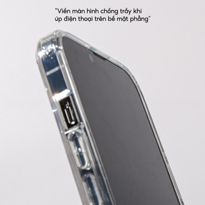 Ốp lưng giảm sốc chống va đập chống ố vàng cho iPhone 14 Pro Max / 14 Pro / 14 Plus / iP 14 hiệu X-level ICE Crystal trang bị đệm khí ẩn bốn góc, Mặt lưng PC chống ố vàng - Hàng nhập khẩu