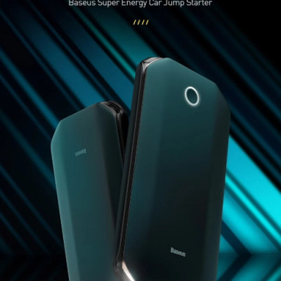 Bộ kích nổ ô tô, xe hơi kiêm pin sạc dự phòng nhãn hiệu Baseus cao cấp CRJS01-01 - Hàng Nhập Khẩu