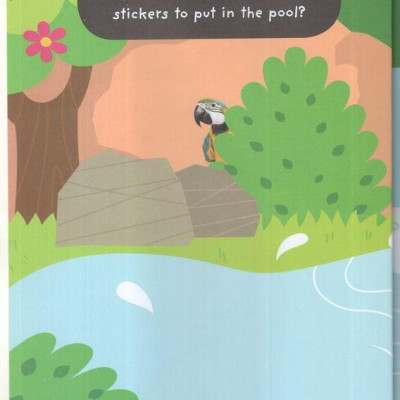 Sách ngoại văn: Baby Animals Sticker Activities