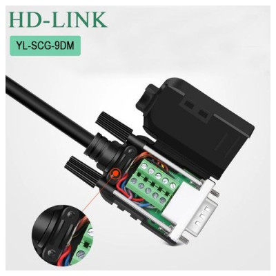 Đầu bấm DB9 RS232 Male-Female HD-Link YL-SCG-09DM/F. HÀNG CHÍNH HÃNG !!!