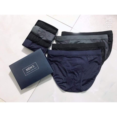 Hộp 4 quần sịp tam giác nam thông hơi