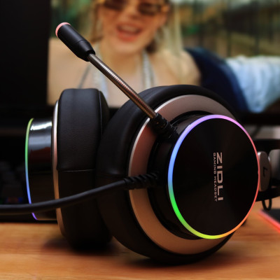 Tai Nghe Zidli ZH20 âm thanh 7.1 micro chống ồn_Hàng chính hãng