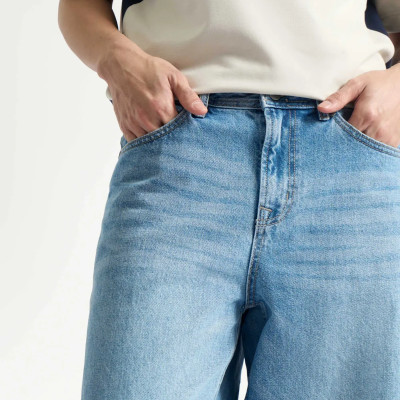 Quần jean nam RT form Straight màu Xanh ( form suông) - ROUTINE 10F24DPA010 | ROUTINE CÀ MAU