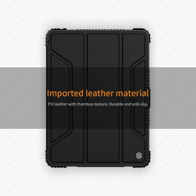 Bao da siêu chống sốc cho iPad Pro 11 inch 2018 hiệu Nillkin có ngăn đựng bút - Hàng chính hãng