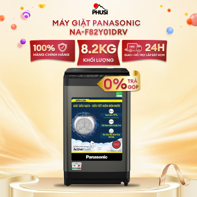 Máy giặt Panasonic 8.2 kg NA-F82Y01DRV - Hàng Chính Hãng - Giao HCM