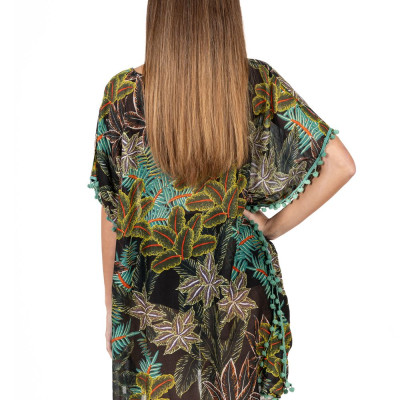 Đầm Thêu Kết Cườm Cotton Isla Bonita