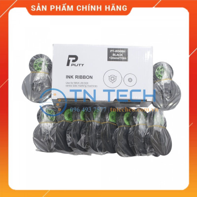 Ruy băng mực MAX PT-IR50BH - 12MM x 110M - Dùng cho máy in ống lồng MAX [Hàng nhập khẩu]