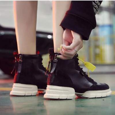 Giầy da thật nữ cao cổ Martin 20410