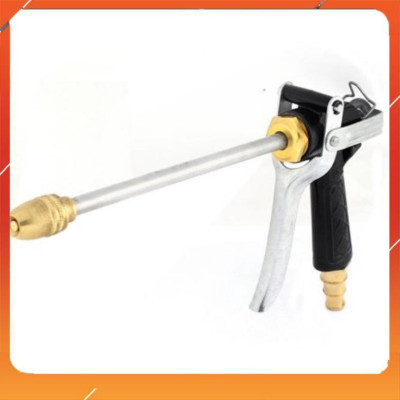 Bộ dây vòi xịt nước rửa xe, tưới cây , tăng áp 3 lần, loại 7m, 10m 206318 đầu đồng, cút,nối đen+  khăn phượt