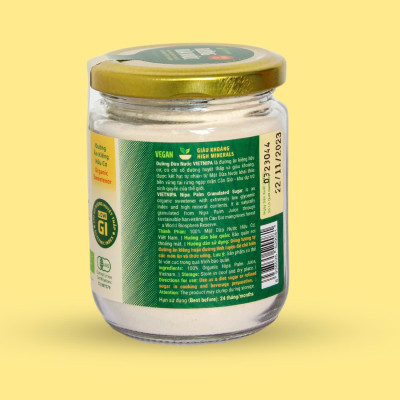 Đường Dừa Nước Vietnipa 550g - Người Tiểu Đường, Ăn Kiêng, Hàm Lượng Vitamin Và Muối Khoáng Cao