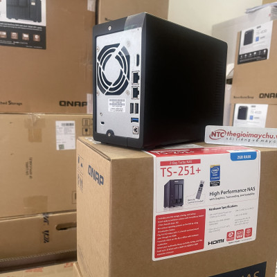 Thiết bị lưu trữ QNAP TS-251+-2G - Hàng chính hãng