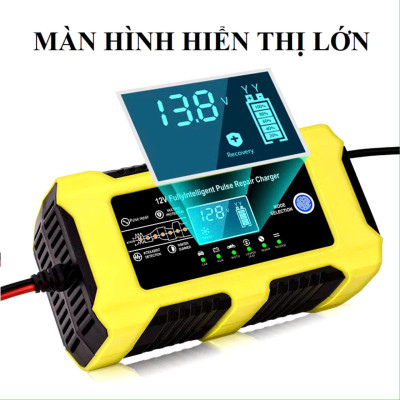 Sạc Ắc Quy Michel 12V-100Ah Cao Cấp Công Nghệ Đức: Sạc 7 Giai Đoạn, Khử Sunfat Tự Động