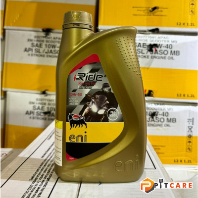 Nhớt Eni i-ride Racing Tec 10W50 Full Tổng Hợp Nhập Khẩu Chính Hãng Có Chiết Lẻ