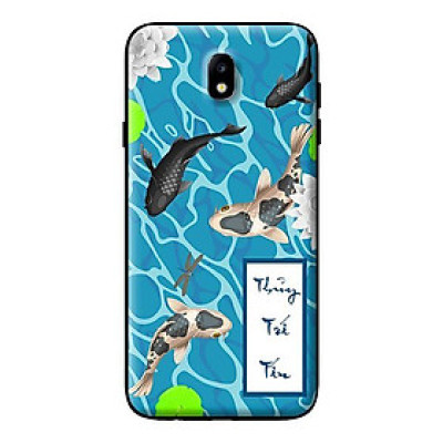 Ốp in cho Samsung Galaxy J7 Pro Cá Koi Thủy - Hàng chính hãng