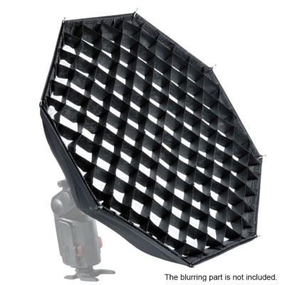 Godox S7 48cm Di động Chụp ảnh Hình bát giác có thể gập lại Softbox Umbrella Lighting Kit cho WITSTRO AD360 AD180 AD200 Series