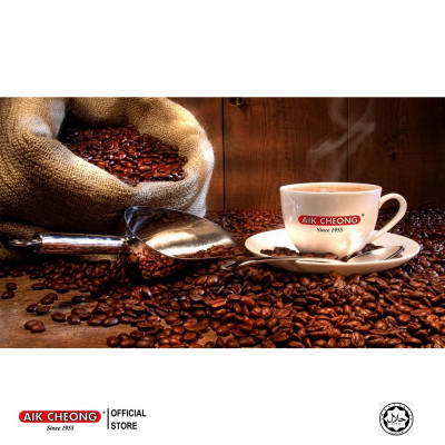 [Chính hãng]  Cà phê ít đường Aik Cheong White Coffee Less Sugar (12 gói x 38g) - Nhập khẩu từ Malaysia