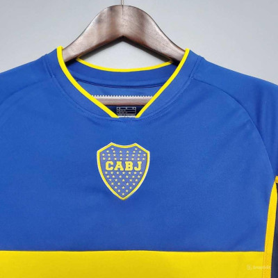Áo Bóng Đá Retro Boca Juniors 2002/2003 - Sân Nhà bản cao cấp vải Cotton Polyester