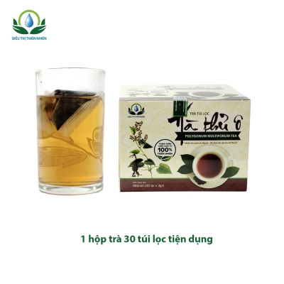 Trà Hà Thủ Ô hộp 30 Túi Lọc x 3Gram của Siêu Thị Thiên Nhiên