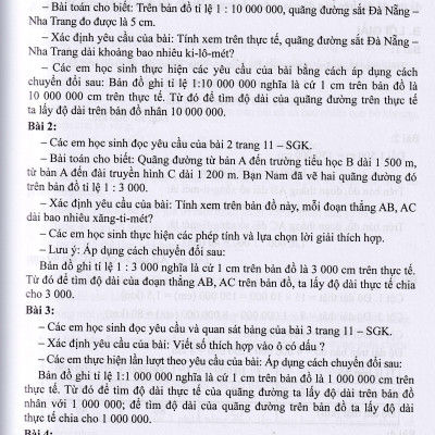 Bài giảng và hướng dẫn học toán 5 - tập 2 (Kết nối tri thức)