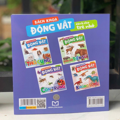 Sách: Bách Khoa Động Vật Dành Cho Trẻ Nhỏ - Côn Trùng - TSTN