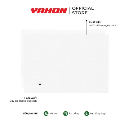 Giấy Vệ Sinh Cuộn 10*20cm LET-GREEN, 700G/Cuộn