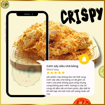 CƠM SẤY CHÀ BÔNG TÂN LỘC PHÁT BỊCH 130G