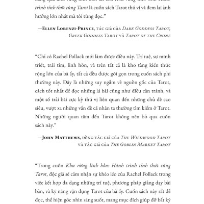 Sách - Khu Rừng Linh Hồn - Hành Trình Tỉnh Thức Cùng Tarot