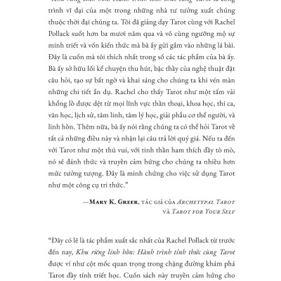 Sách - Khu Rừng Linh Hồn - Hành Trình Tỉnh Thức Cùng Tarot