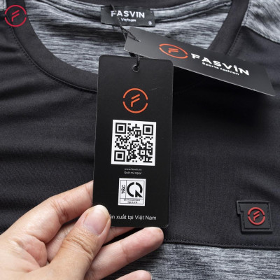 Áo thể thao nam Fasvin AD22517.HN chất Melanger vải mềm mại co giãn thoải mái.