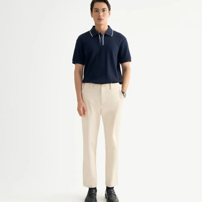 Quần kaki nam lưng liền Form Slim - RT 10S25PCA012 | ROUTINE CÀ MAU