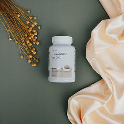 Thực phẩm BVSK OPFE LionsMUS extra capsules (60 viên), Hungary (Nấm Bờm Sư Tử)