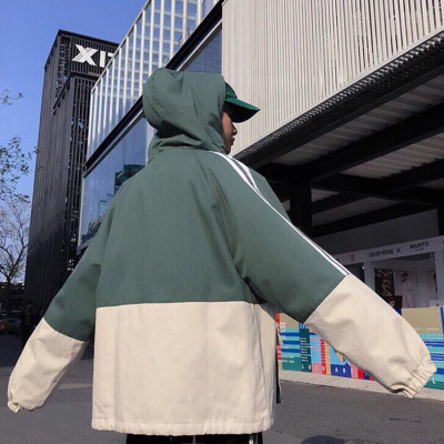  Áo khoác nữ dù 2 lớp in chữ LionGirl phối nón hàng đẹp - M304