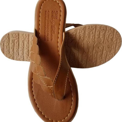 Dép Xỏ Ngón Nữ BIGGBEN Da Bò Thật DXN20