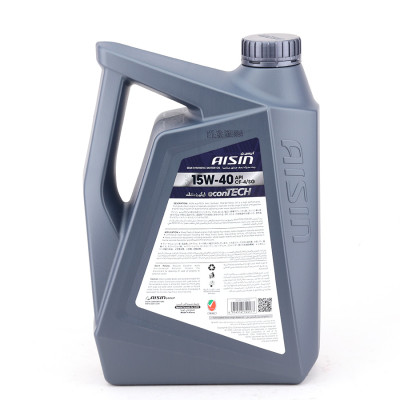 Dầu Nhớt Bán Tổng Hợp AISIN Econtech+ CF4/SG 15W40 4 Lít ECSF1544PB - Nhập Khẩu Chính Hãng