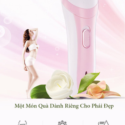 Máy Cạo Lông Mu, VùngKín Bikini Cạo Lông Mặt Tỉa Lông Mày, Máy Cạo Lông Wax Lông Tẩy Lông Nách Cắt Tỉa Lông Mũi Đa Năng  Hàng Chính Hãng