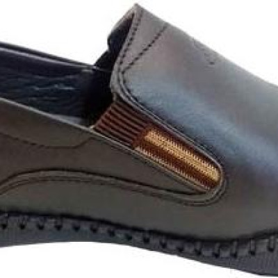 Giày Mọi Nam BIGGBEN Da Bò Thật GM43