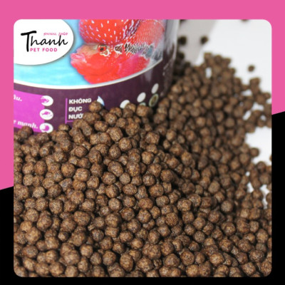 Thức ăn Cá La Hán nhãn GREENABC – Độ đạm 40% giúp kích bung đầu to, châu sáng, vảy rực rỡ, tăng trưởng nhanh – Hộp 350g