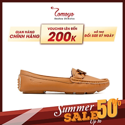 Giày Nữ Búp Bê Da MicroFiber Siêu Nhẹ Tomoyo TMW31702