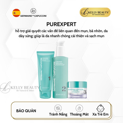 Kem Dưỡng Cho Da Dầu Mụn Germaine PUREXPERT Hydro-Mattifying Gel-Cream | Kelly Beauty